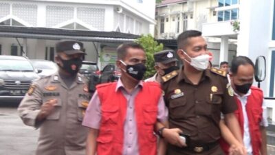 Dugaan Korupsi Dana Covid-19 Samosir Ditahan