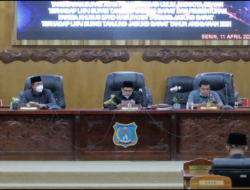 DPRD Tanjab Barat Gelar Rapat Paripurna Ketiga Tanggapan Bupati Atas LKPJ dan Pembentukan Pansus