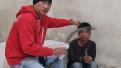 Sadis, Ayah Dibunuh Geng Motor di Depan Anak Balitanya