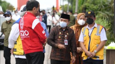 Al Haris Dampingi Kunker Jokowi