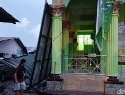 Tertimpa Kanopi Masjid, Bocah di Medan Sunggal Dapat 14 Jahitan