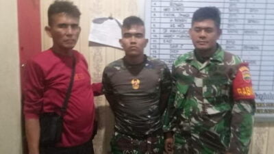 Ngaku Dinas di Kalimantan, TNI Gadungan Diamankan Warga