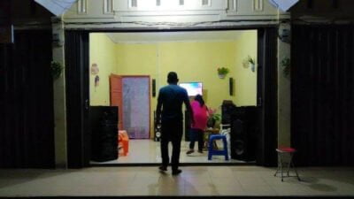 Karaoke Terbuka di Lokasi Pasar Langsa Baro Digerebek