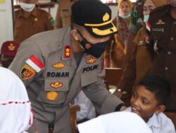 Polres Tapsel Terus Berjibaku Kejar Target Vaksinasi di Paluta