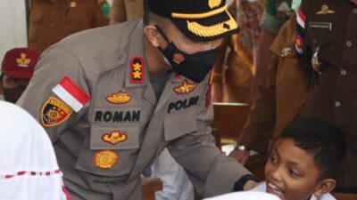 Polres Tapsel Terus Berjibaku Kejar Target Vaksinasi di Paluta