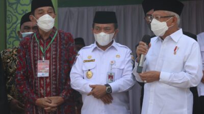 Al Haris Dampingi Kunker Wapres RI