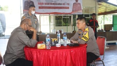 Sambut HUT ke-76 Bhayangkara, Polres Tapsel Gelar Kejuaraan Catur