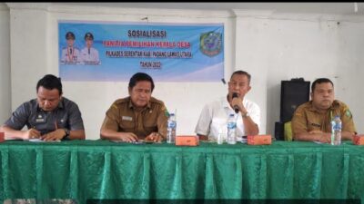 Kasat Intelkam Polres Tapsel Minta Panitia Penyelenggara Pilkades Paluta 2022 Bersikap Netral