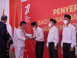 Al Haris Serahkan Remisi Umum Bagi 3.553 Narapidana