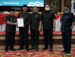 Al Haris Sampaikan Nota Pengantar Kupa dan PPAS APBD-P 2022