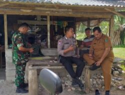 Bhabinkamtibmas Polsek Padang Bolak Ajak Agar Jauhi Judi, Miras dan Narkoba