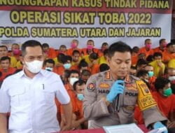 Operasi Sikat Toba 2022, Poldasu Ringkus 405 Bandit di Sumut