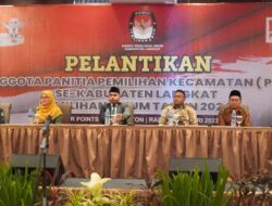 KPU Langkat Lantik 155 Anggota PPK