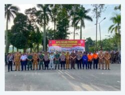 Bupati Hadiri Gelar Apel Pasukan Lancang Kuning, Menghimbau Masyarakat Patuhi Aturan Lalu Lintas