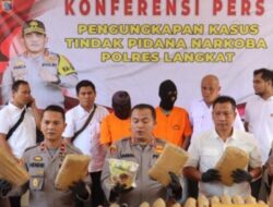 Bawa 233 Kg Ganja di Langkat, Pria Asal Aceh Ditangkap