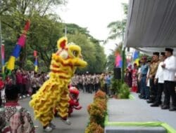 Pawai Taaruf MTQ ke-56 Tingkat Kota Medan Berjalan Meriah