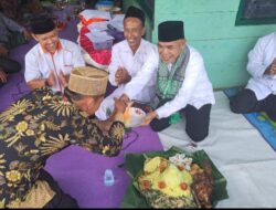 Pj Bupati Tebo Hadiri Pangajian Rutin NU Tegal Arum dan Beri Bantuan 15 Juta