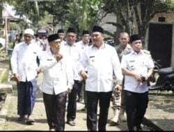 Bupati Bungo Bersama Rombongan Hadiri Kegiatan Tahunan Imtihan di Madrasah Miftahul Wathon