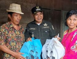 PJ Bupati Tebo H.Aspan sambang SAD Talang Mamak dan beri Bantuan Paket Sembako