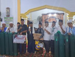 Shalat Taraweh di Masjid Baitul ‘Atiq, H.Aspan Didoakan Jadi Bupati Tebo 2024-2029
