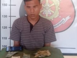 Polsek Padang Bolak Sapu Bersih Pekat, Satu Orang Tertangkap Bermain Judi di Lopo Kopi