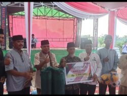 Safari Ramadhan ke Desa Tirta Kencana, H.Aspan Santuni Anak Yatim