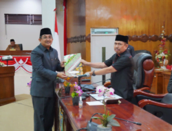 DPRD Tanjab Barat Gelar Paripurna Penyampaian Nota Pengantar LKPJ Tahun 2022