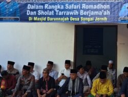 Safari Ramadhan ke Desa Sungai Jernih, H.Aspan Santuni Anak Yatim
