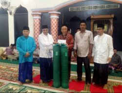 Pj Bupati H.Aspan Bersama Rombongan Safari Ramadhan Didesa Teluk Kasai Rambahan