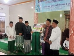 PJ Bupati Tebo H Aspan Safari Ramadhan ke Desa Teluk Lancang