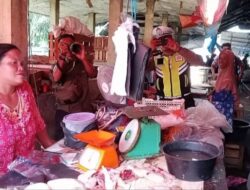 Jelang Lebaran Pj Bupati Tebo Monitoring Harga dan Kesedian Sembako Disejumlah Pasar di Tebo