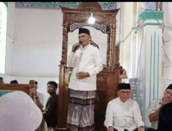 Pj Bupati Tebo Halal Bil Halal di Desa Teluk Kuali