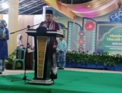 Pj Bupati Tebo H.Aspan Buka MTQ Tingkat Kecamatan Muara Tabir di Sungai Jernih