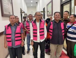 Enam Terdakwa Kasus SPPD Fiktif Anggota DPRK Simeulue Ditahan di Rutan