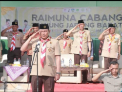 Wabup Hairan Buka Secara Resmi Raimuna Cabang Tahun 2023
