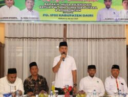Wakil Gubernur Sumut Ingatkan IPHI Dairi Bantu Pemerintah Sukseskan Penyelenggaraan Ibadah Haji
