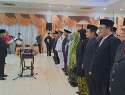 Pj Bupati Aspan Lantik 27 Pejabat Eselon III Dan VI Di lingkup Pemda Tebo