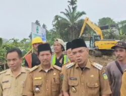 Pj Bupati Tebo Aspan ST, Tinjau Proyek Punti Kalo Tebo