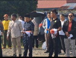 Dalam rangka HUT RI ke – 78,Pj Bupati Tebo H.Aspan Bagikan Bendera Merah Putih