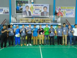Wagub Sani Buka Pertandingan Cabor Bulutangkis Porprov XXIII