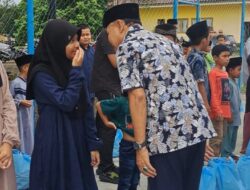 Pj Bupati Tebo H.Aspan Santuni Anak Yatim