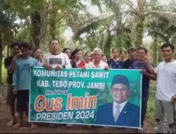 Komunitas Petani Sawit Tebo dukung Cak Imin Maju dalam Kontestan Pemilihan Presiden