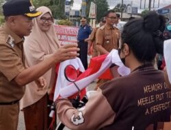 Gebyar Nasional Pembagian 10 Juta Bendera Bergema di Kabupaten Tebo
