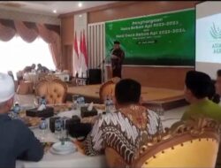 Pj Bupati Tebo H.Aspan S.T, Hadiri Penghargaan Desa Bebas Api
