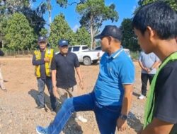 Pj Bupati Tebo H.Aspan Ingatkan Sejumlah Kontraktor Untuk Tidak Bekerja Asal Asalan