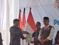Pemkab Tebo, Jadi Satu Satunya Kabupaten di Jambi, Menerima Penghargaan Dari Menteri Agraria dan Tata Ruang