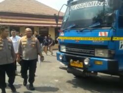 Tiga Truk Tangki Berisi Puluhan Ton Solar di Polisi Amankan