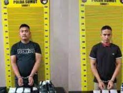 Polda Sumut Amankan 2 Penyeludup Narkotika Jenis Sabu di Bandara Kulanamu
