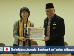 Walikota Iiyama-shi Terima Plakat Penghargaan dari PPWI