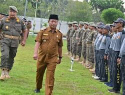 Pemko Tanjungbalai Gelar Apel Satlinmas Pemilu